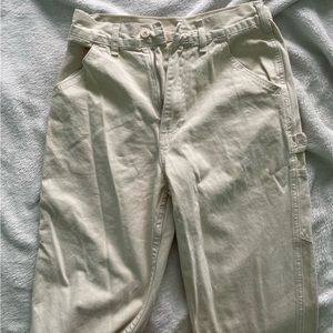 Cream Carpenter Pant
